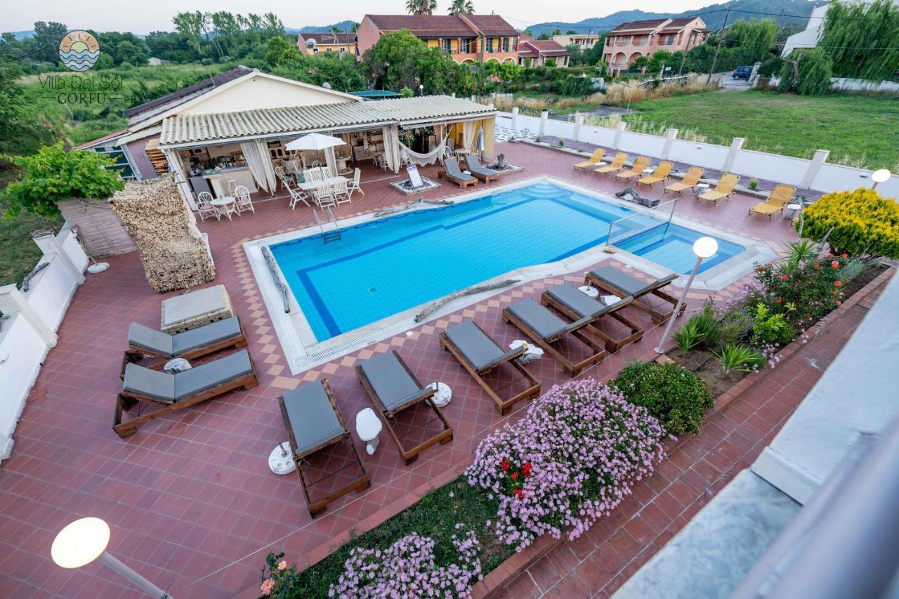 Villa Del Sol Corfu Szidári Kültér fotó