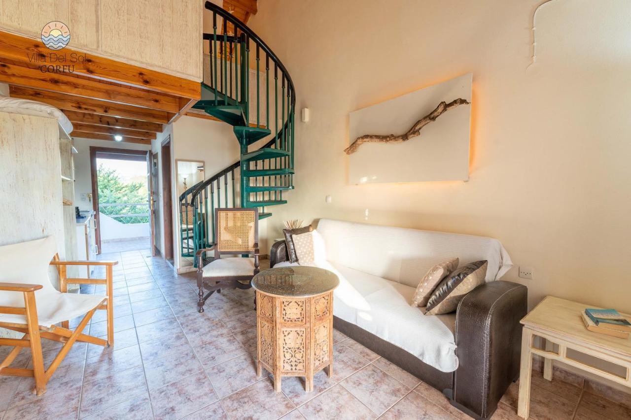 Villa Del Sol Corfu Szidári Kültér fotó