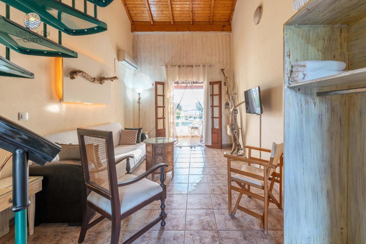 Villa Del Sol Corfu Szidári Kültér fotó