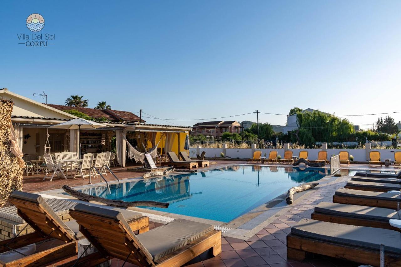 Villa Del Sol Corfu Szidári Kültér fotó