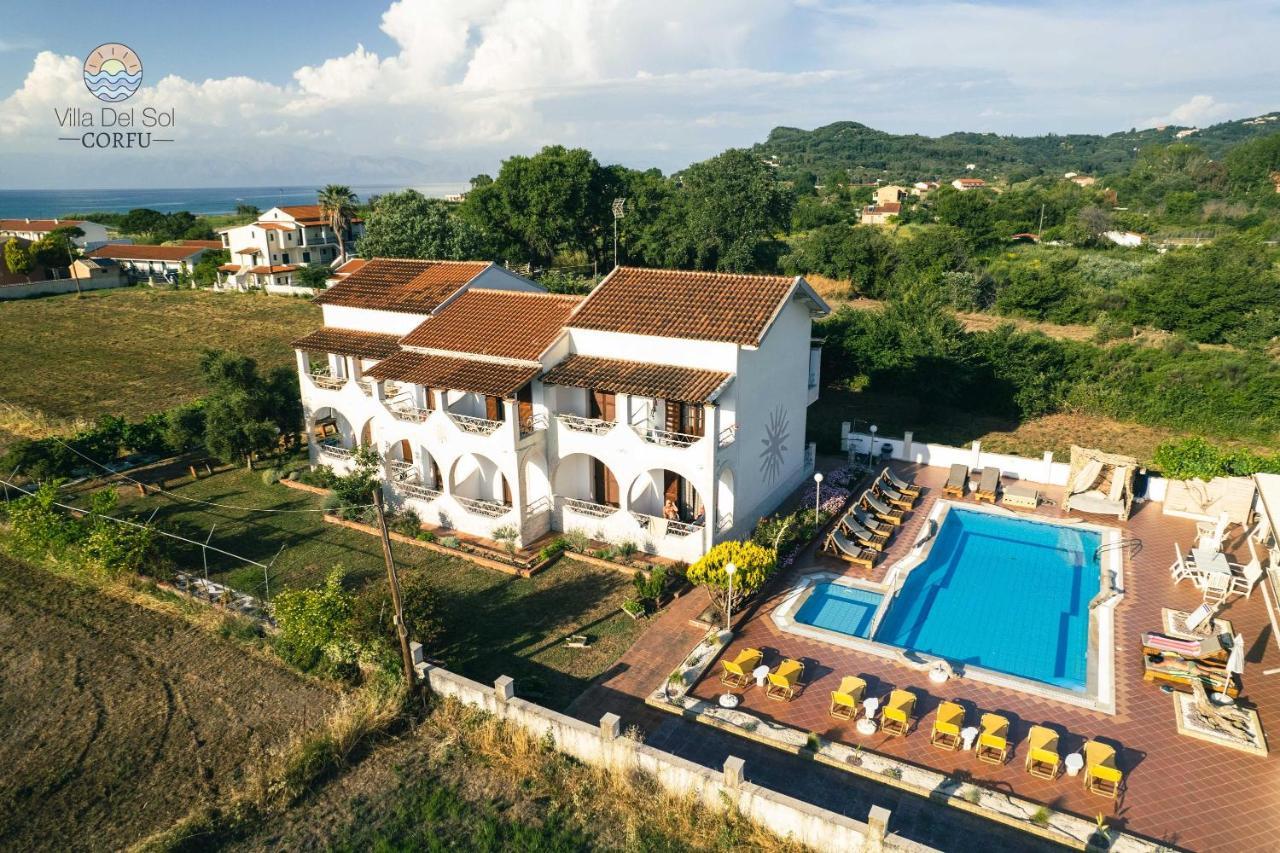 Villa Del Sol Corfu Szidári Kültér fotó