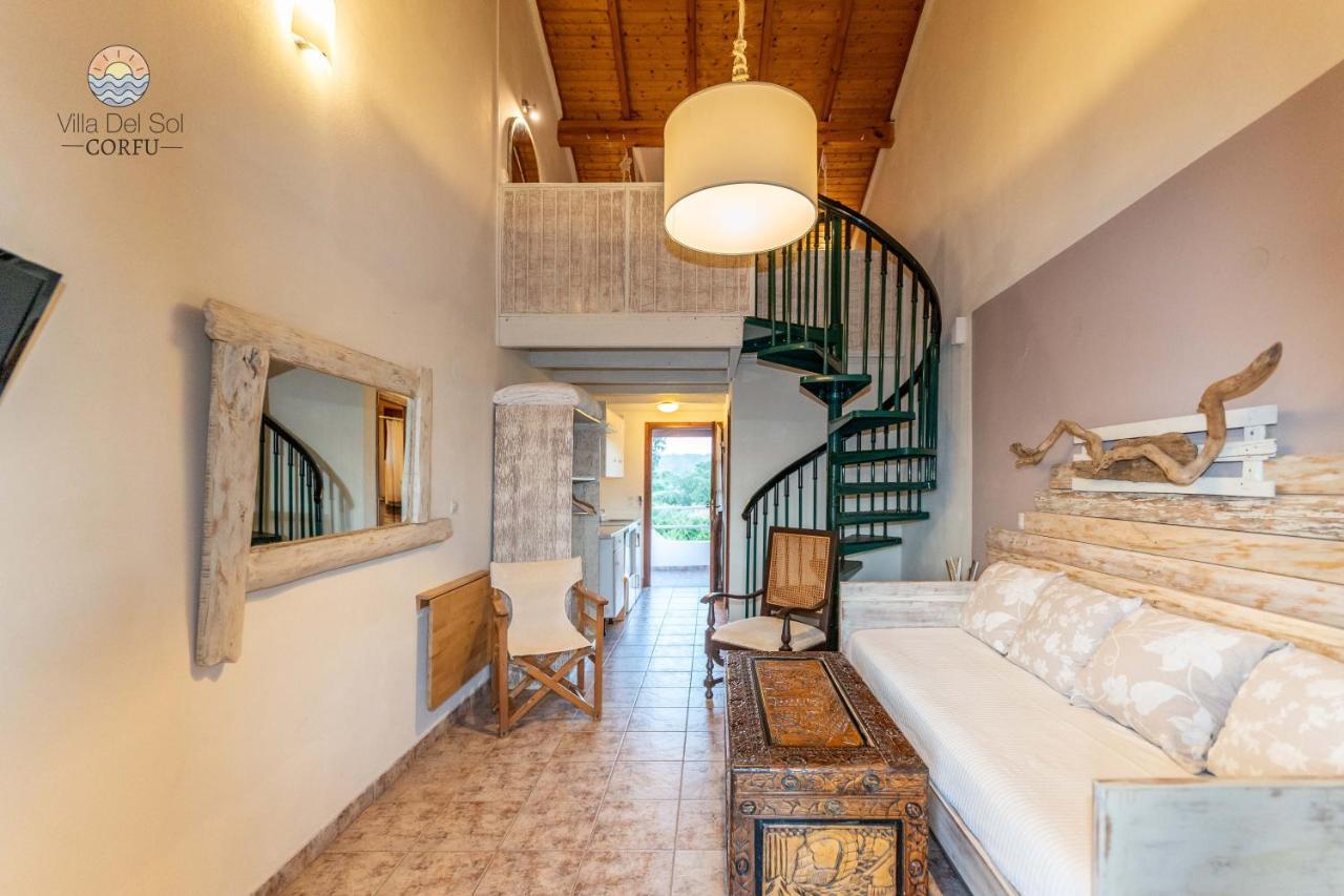 Villa Del Sol Corfu Szidári Kültér fotó