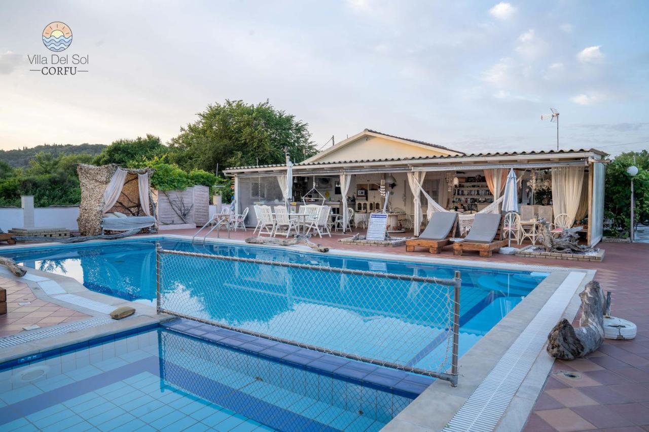 Villa Del Sol Corfu Szidári Kültér fotó