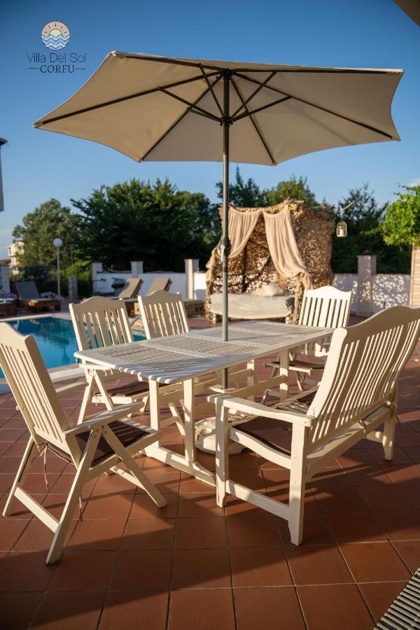 Villa Del Sol Corfu Szidári Kültér fotó
