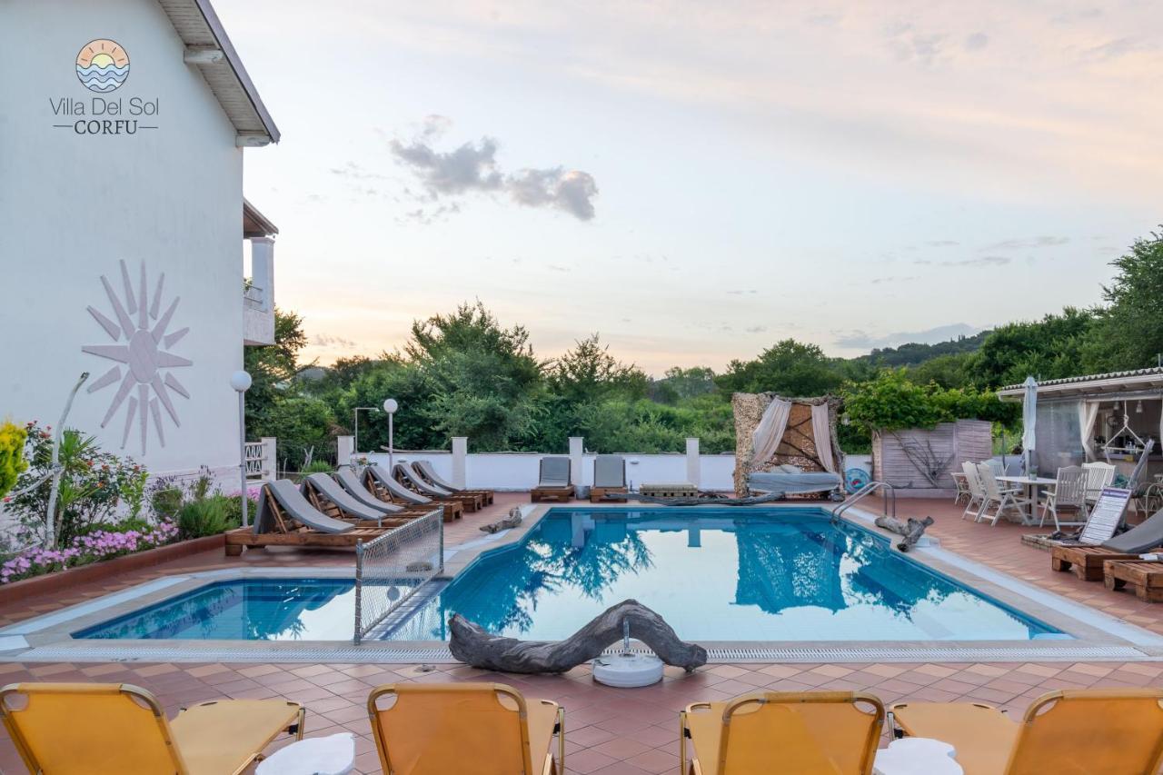 Villa Del Sol Corfu Szidári Kültér fotó
