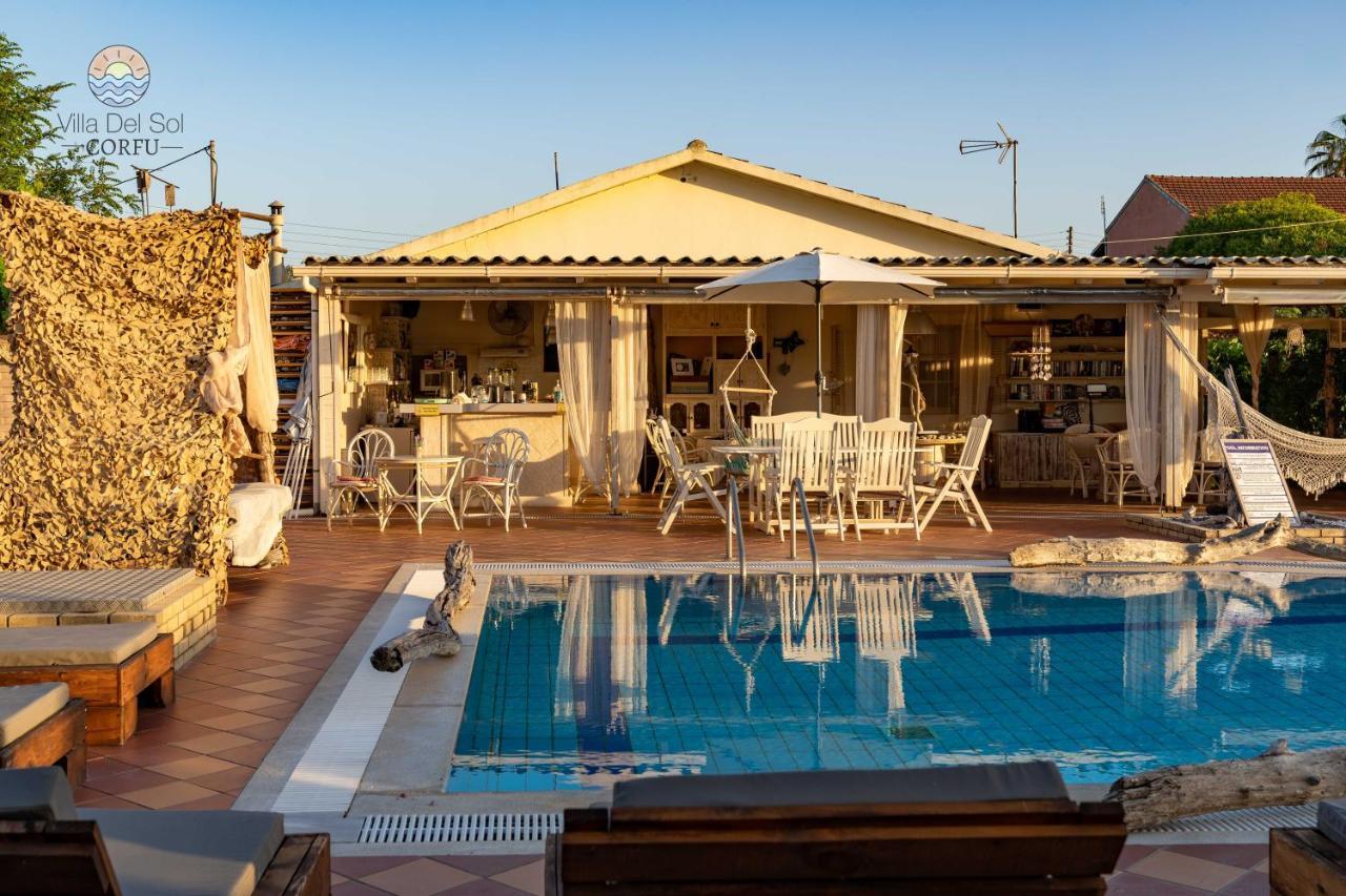 Villa Del Sol Corfu Szidári Kültér fotó
