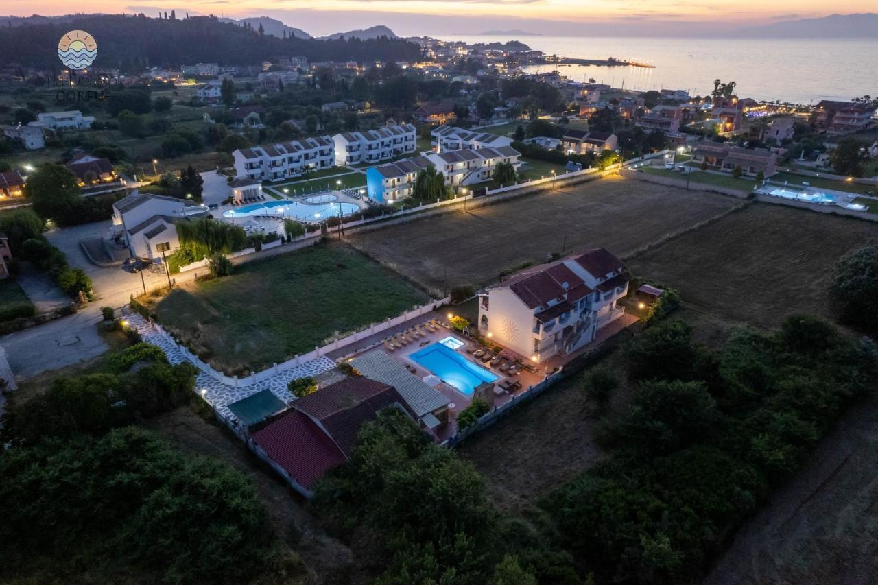 Villa Del Sol Corfu Szidári Kültér fotó
