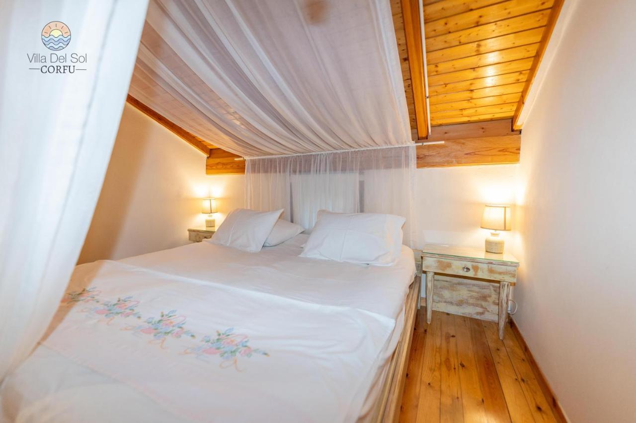 Villa Del Sol Corfu Szidári Kültér fotó
