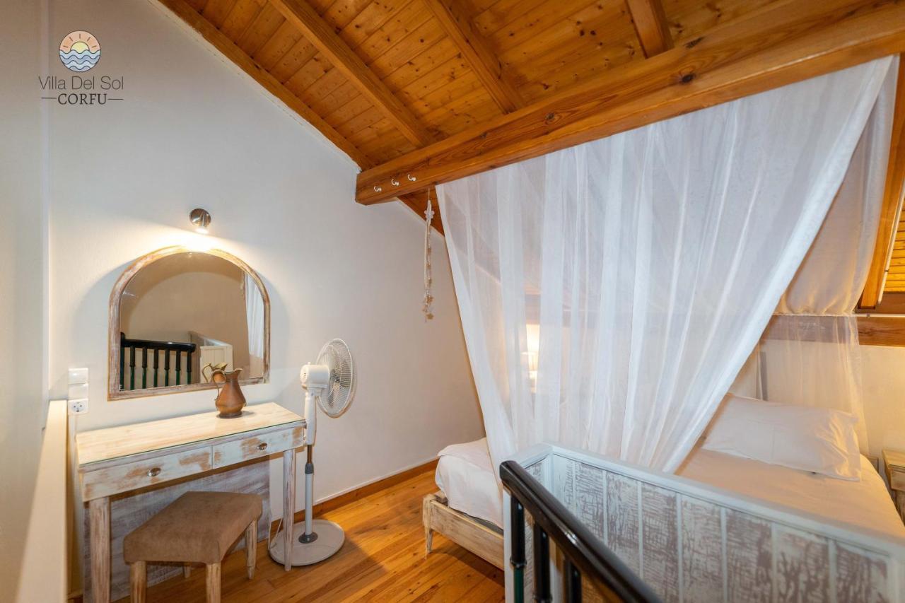 Villa Del Sol Corfu Szidári Kültér fotó