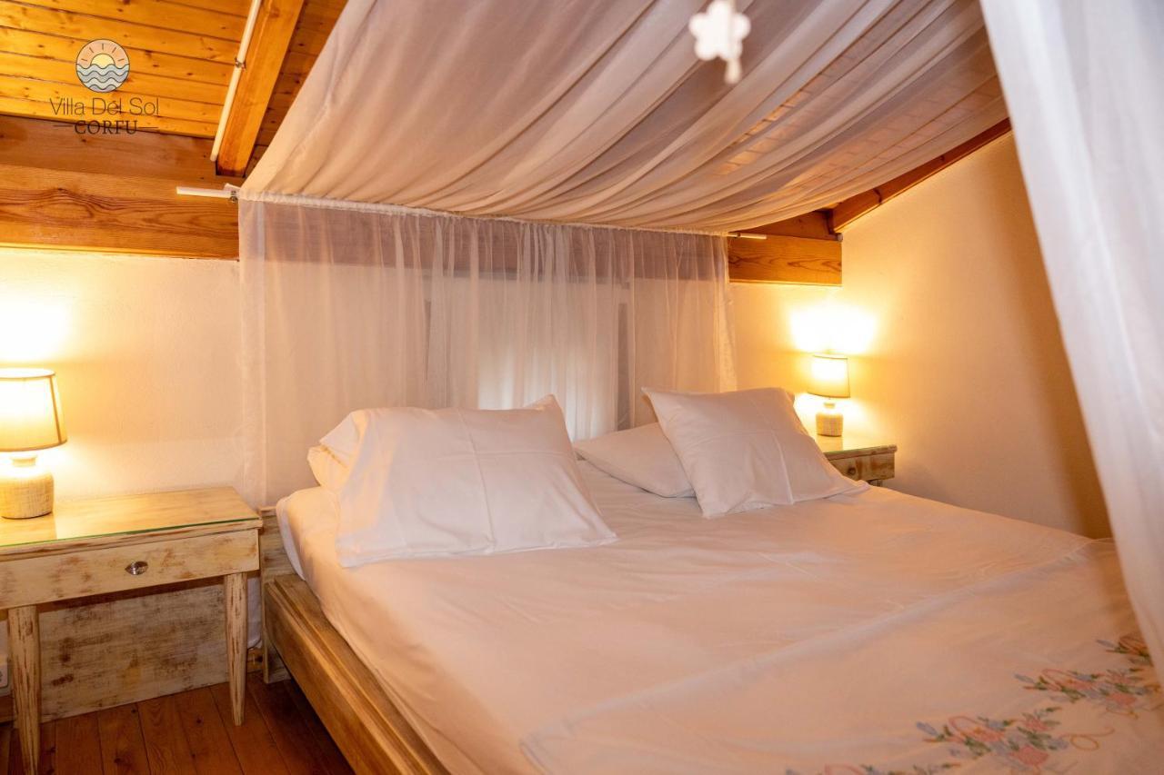 Villa Del Sol Corfu Szidári Kültér fotó